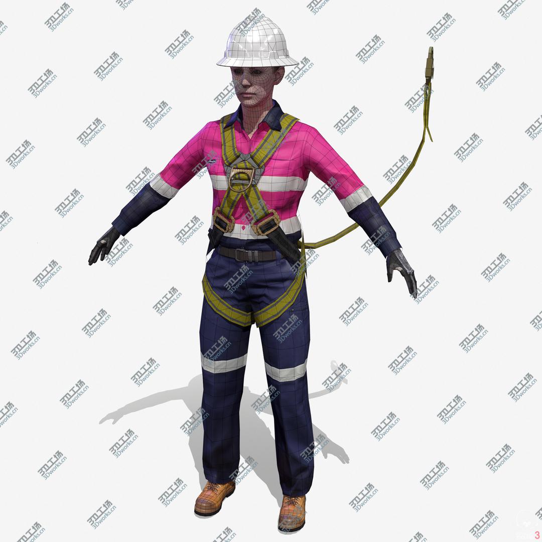 images/goods_img/2021040161/3D Worker Mining Safety Female - Bella - Harness model/2.jpg